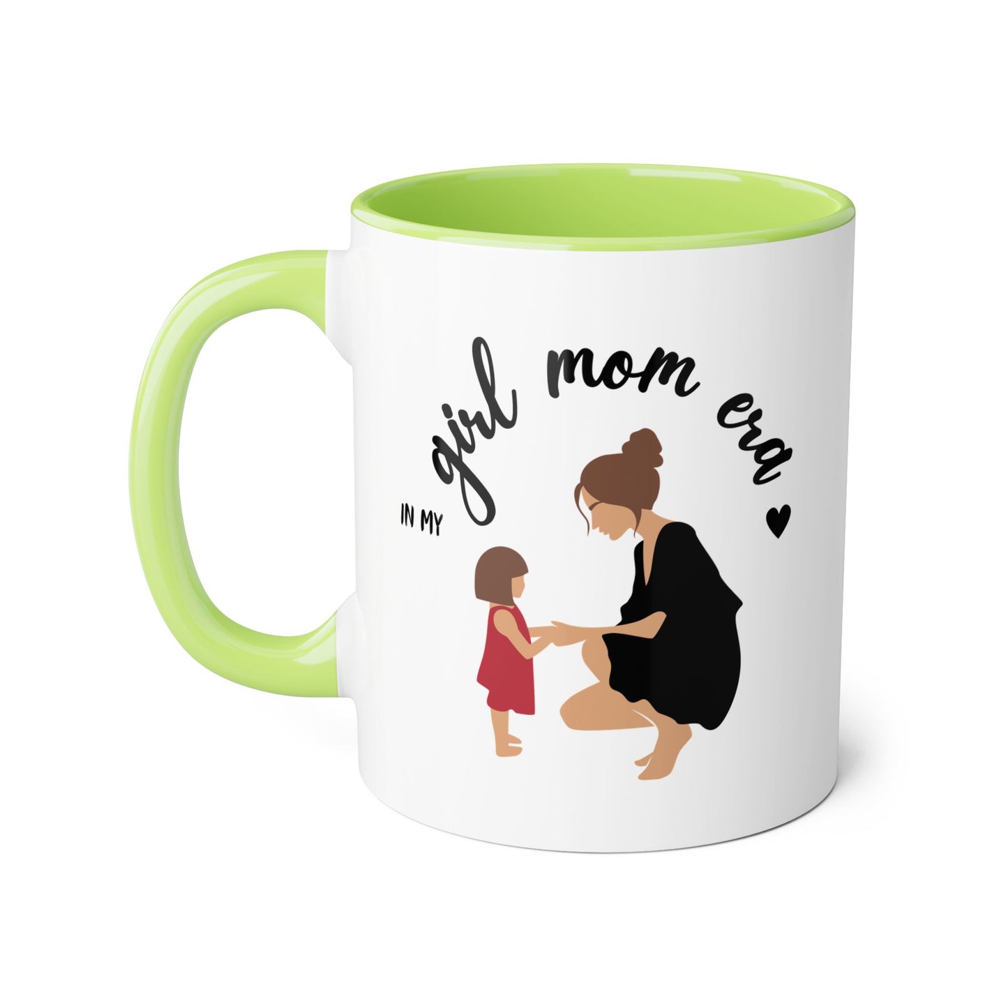 Girl Mom Era 2 Tone Mug