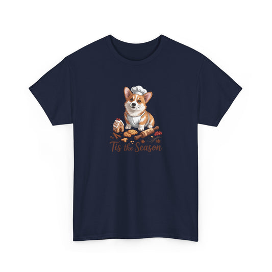 Corgi Holiday Men's T-Shirt