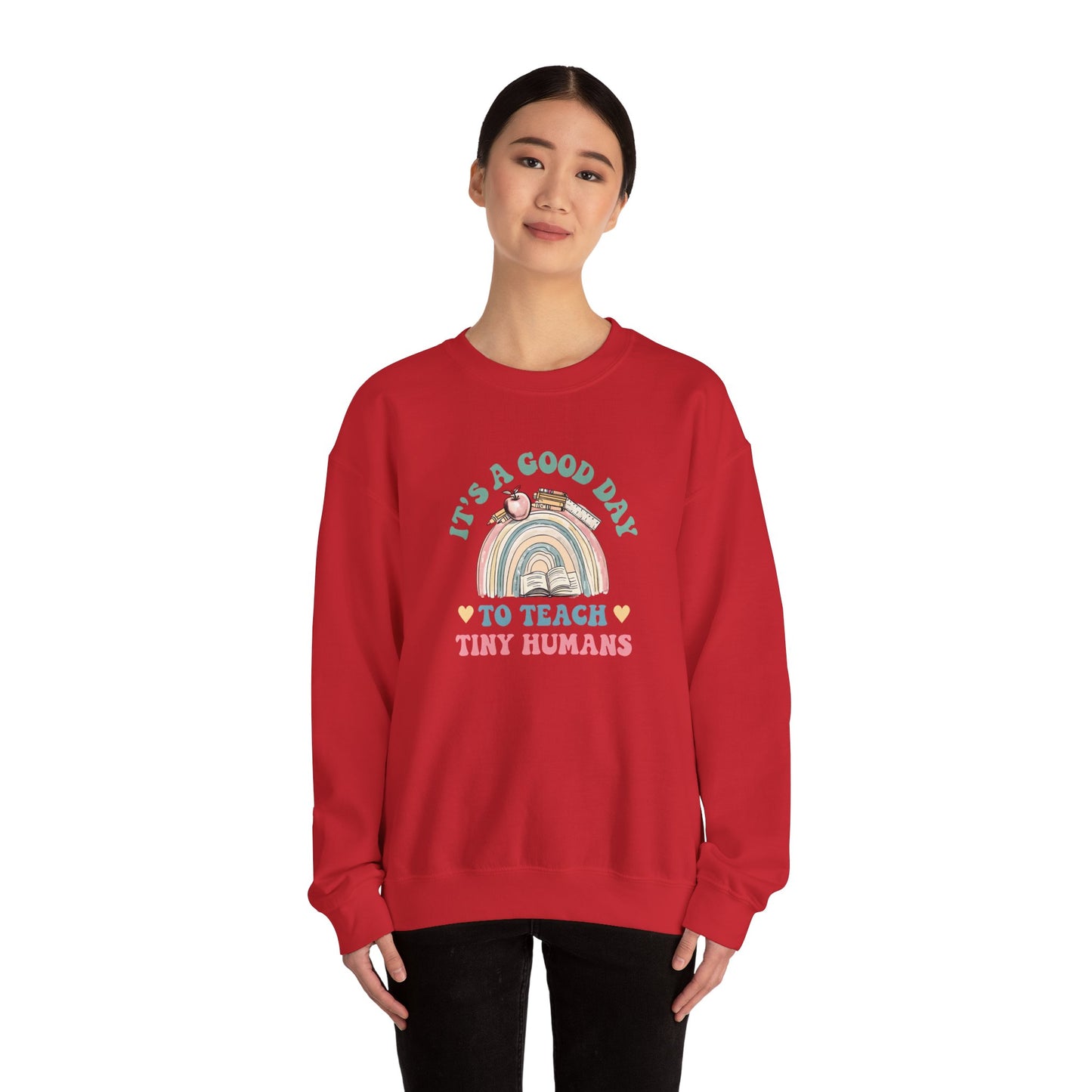 "Teaching Tiny Humans" Women's Crewneck