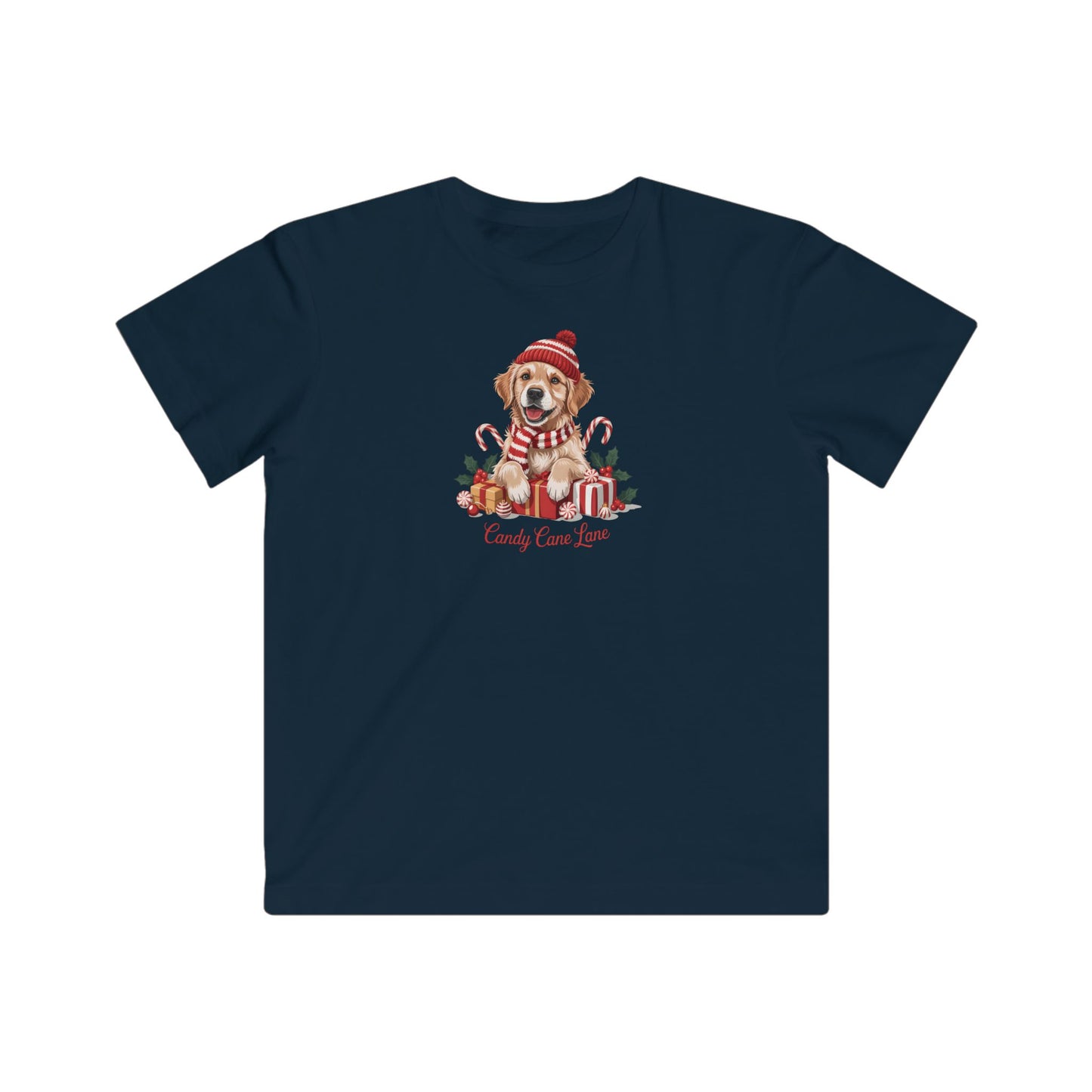 Golden Retriever Holiday Kid's T-Shirt