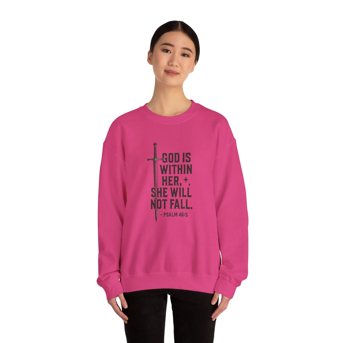 Psalm 46:5 Women's Crewneck