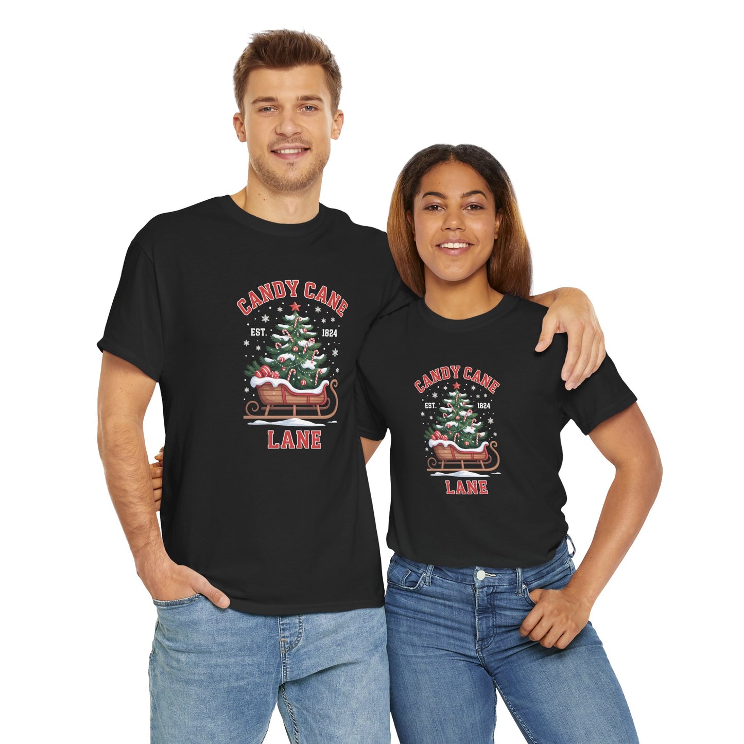 Candy Cane Lane Men's T-Shirt