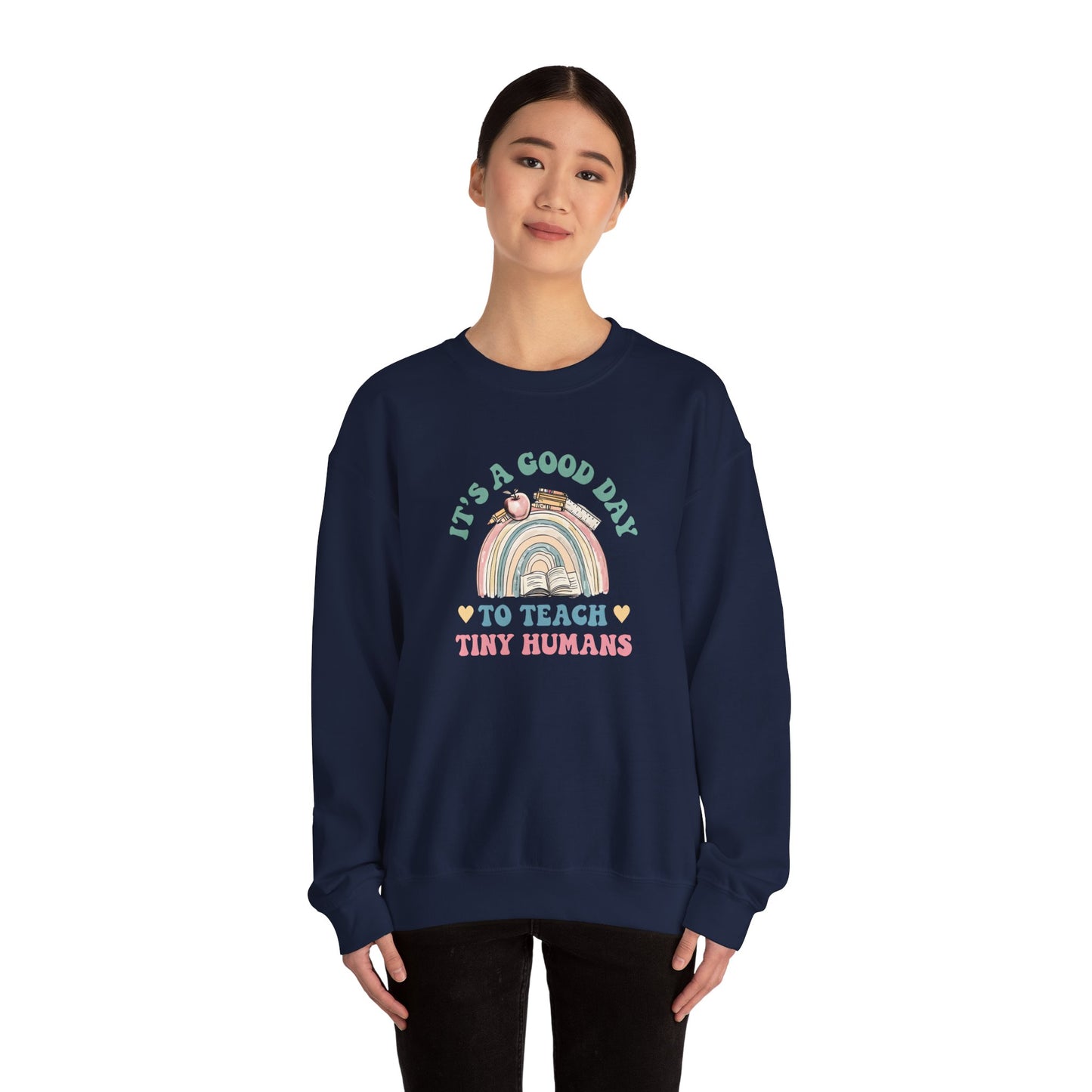 "Teaching Tiny Humans" Women's Crewneck