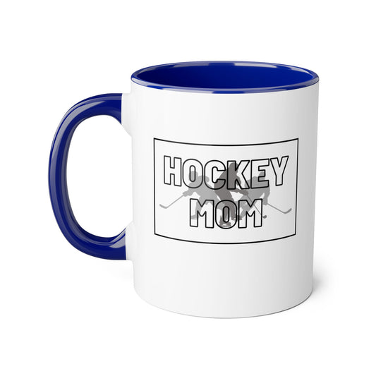 Hockey Mom 2 Tone Mug