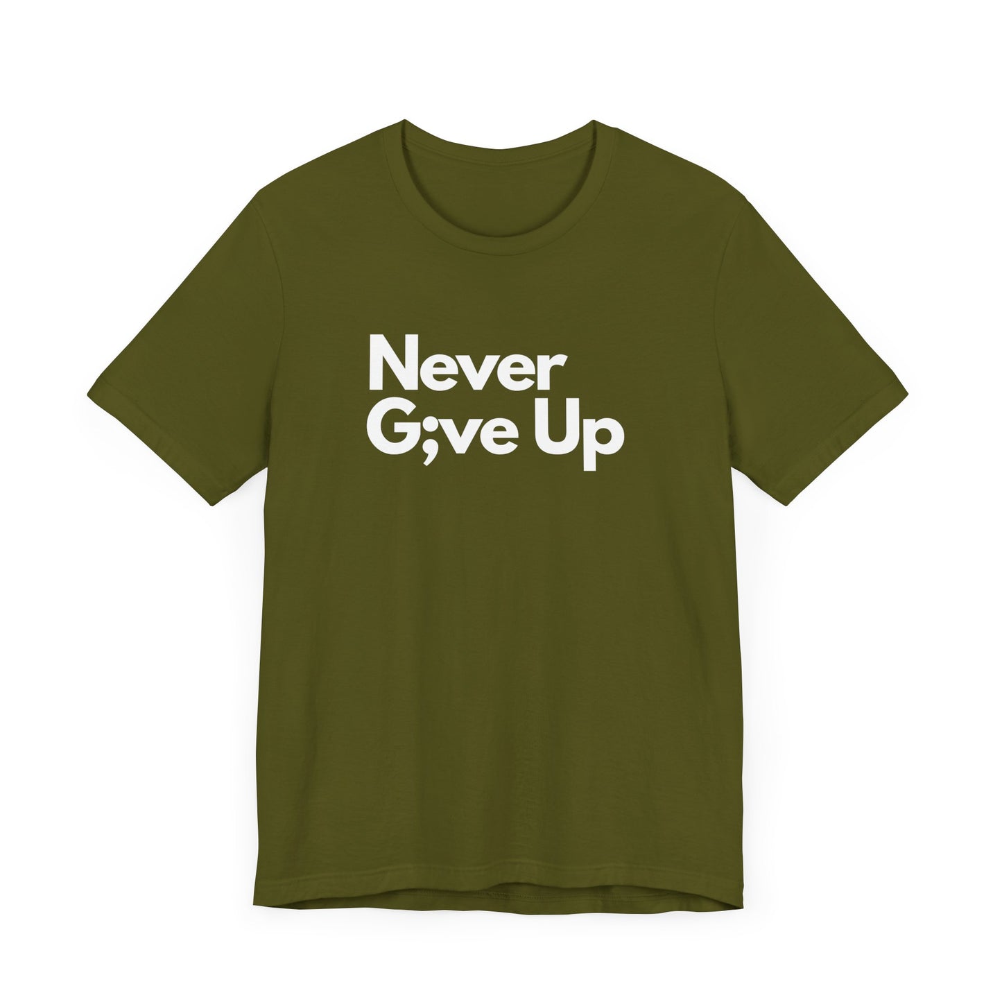 Never Give Up Men's T-Shirt