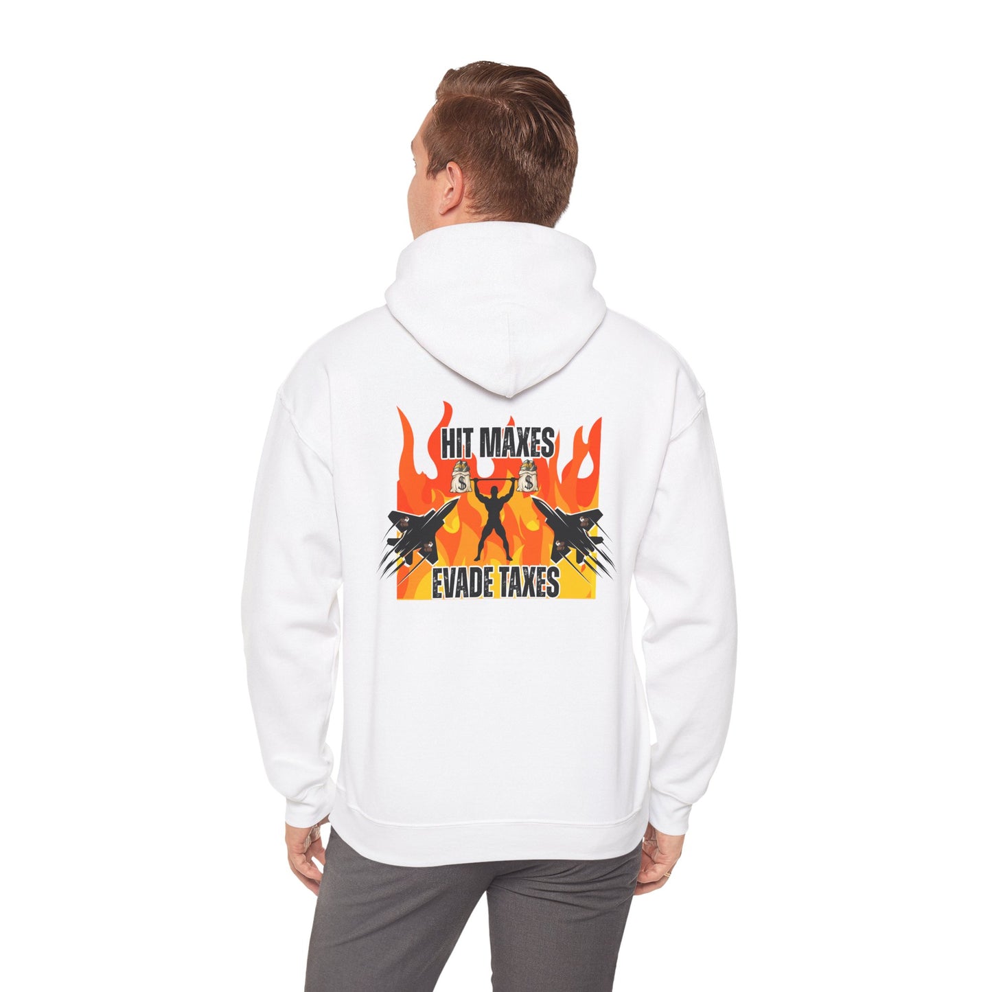 Hit Maxes Evade Taxes Men's Hoodie