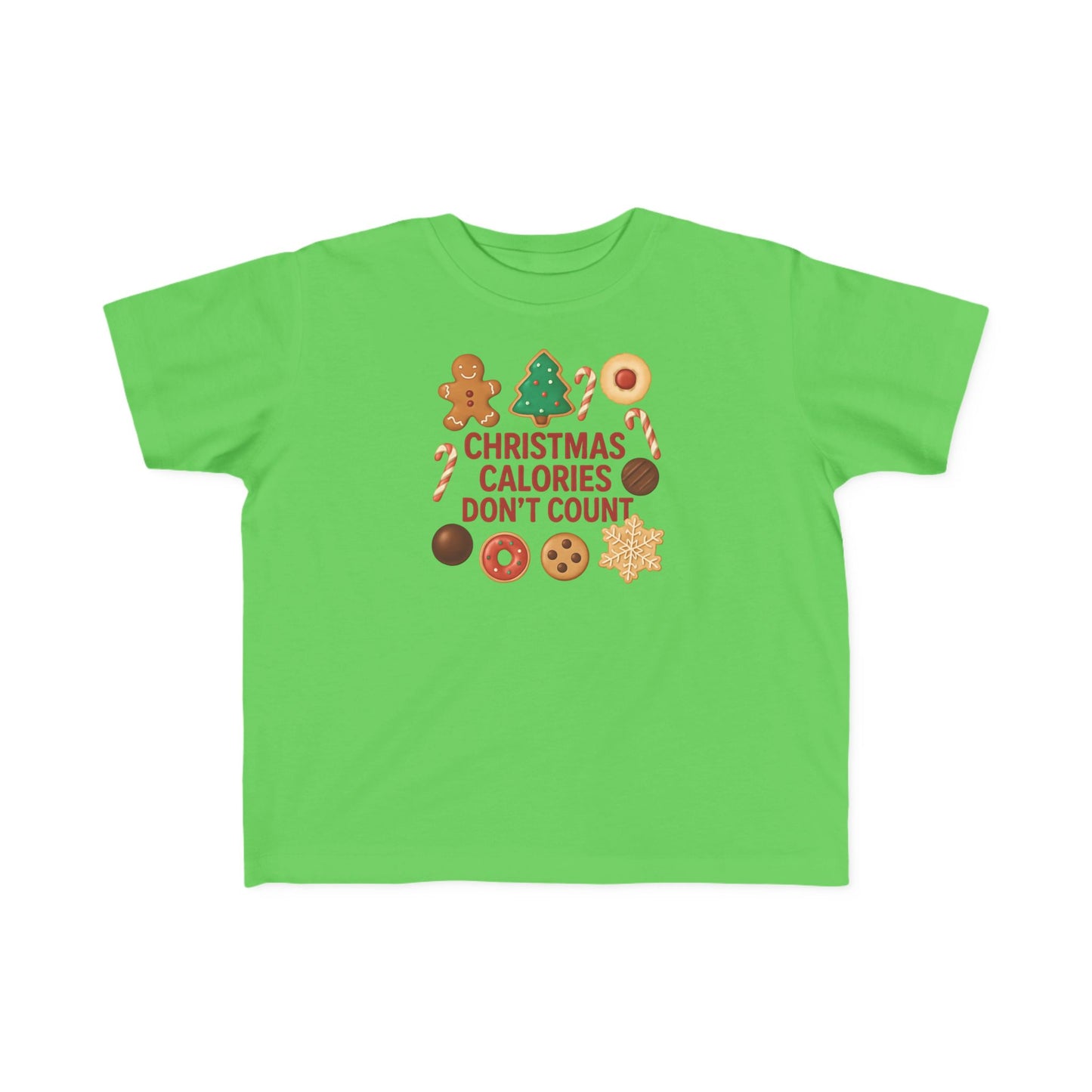 Christmas Calories Don't Count Toddler T-Shirt