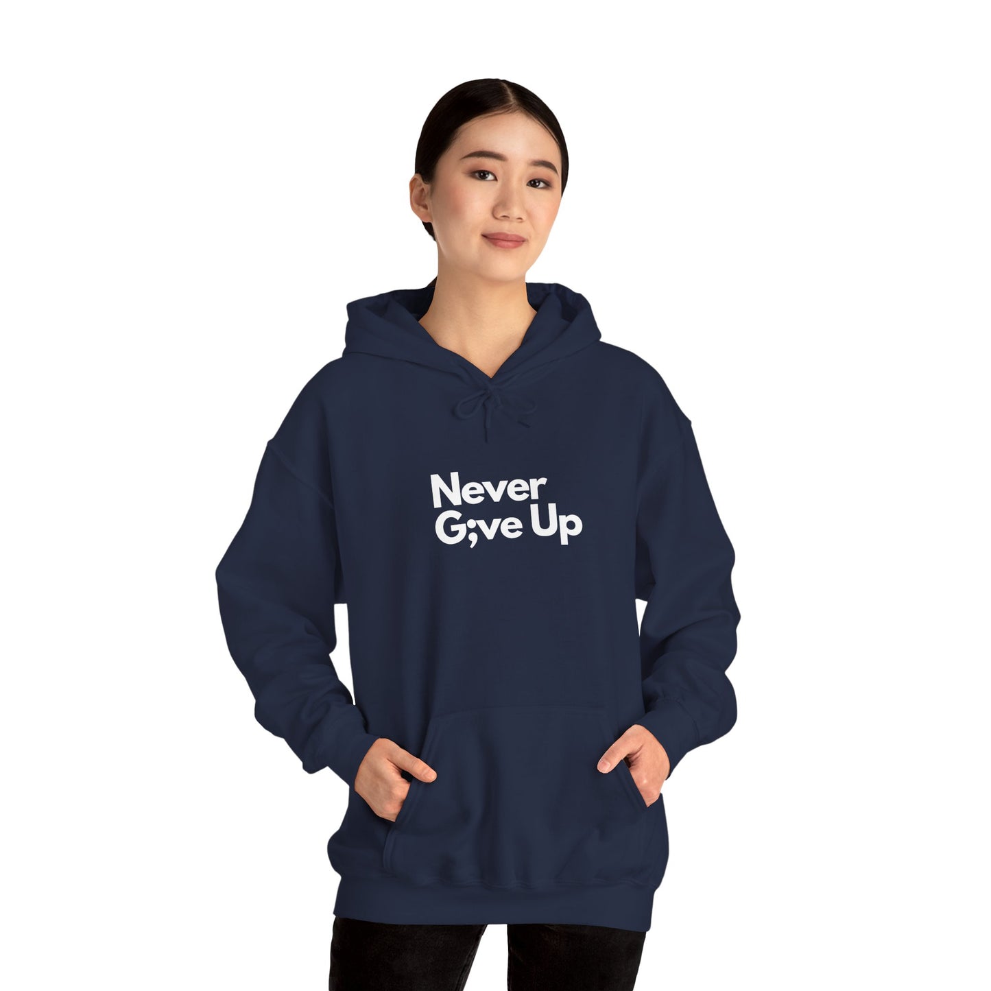 Never G;ve Up Women's Hoodie