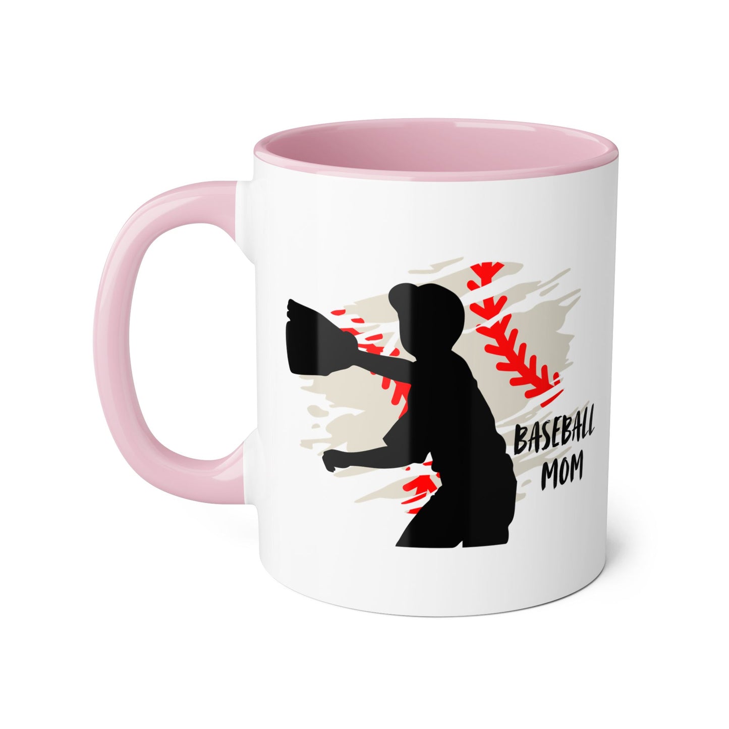 Baseball Mom 2 Tone Mug