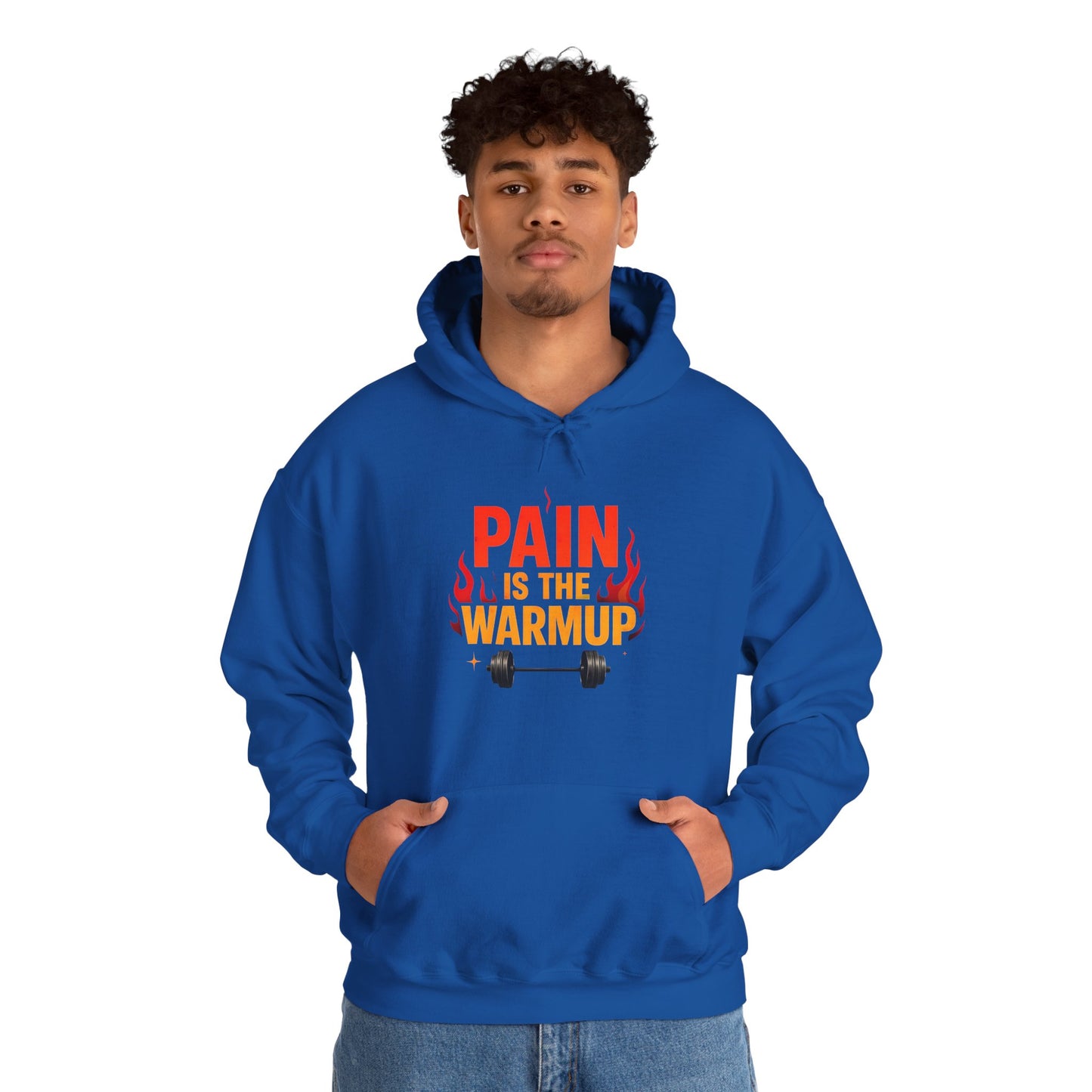 Pain is the Warmup Men's Hoodie