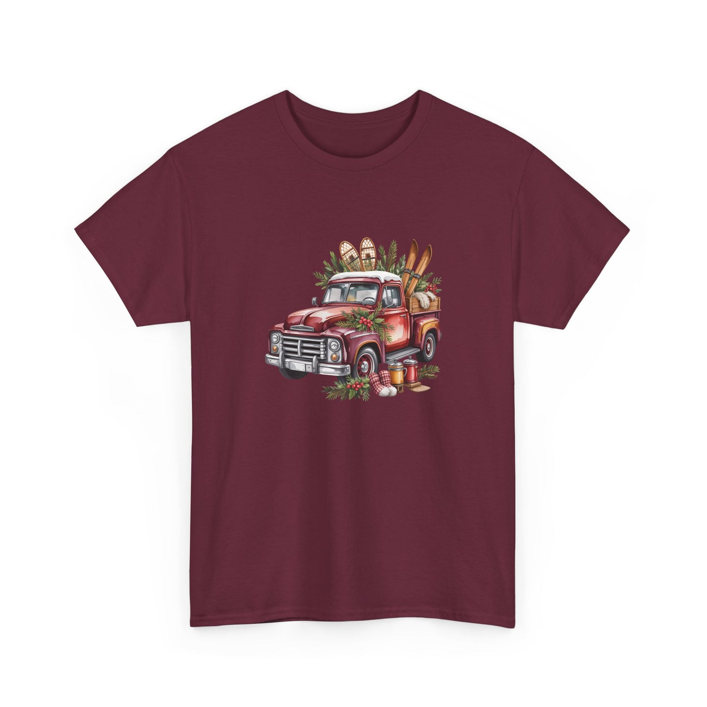 Retro Holiday Truck Women's T-Shirt