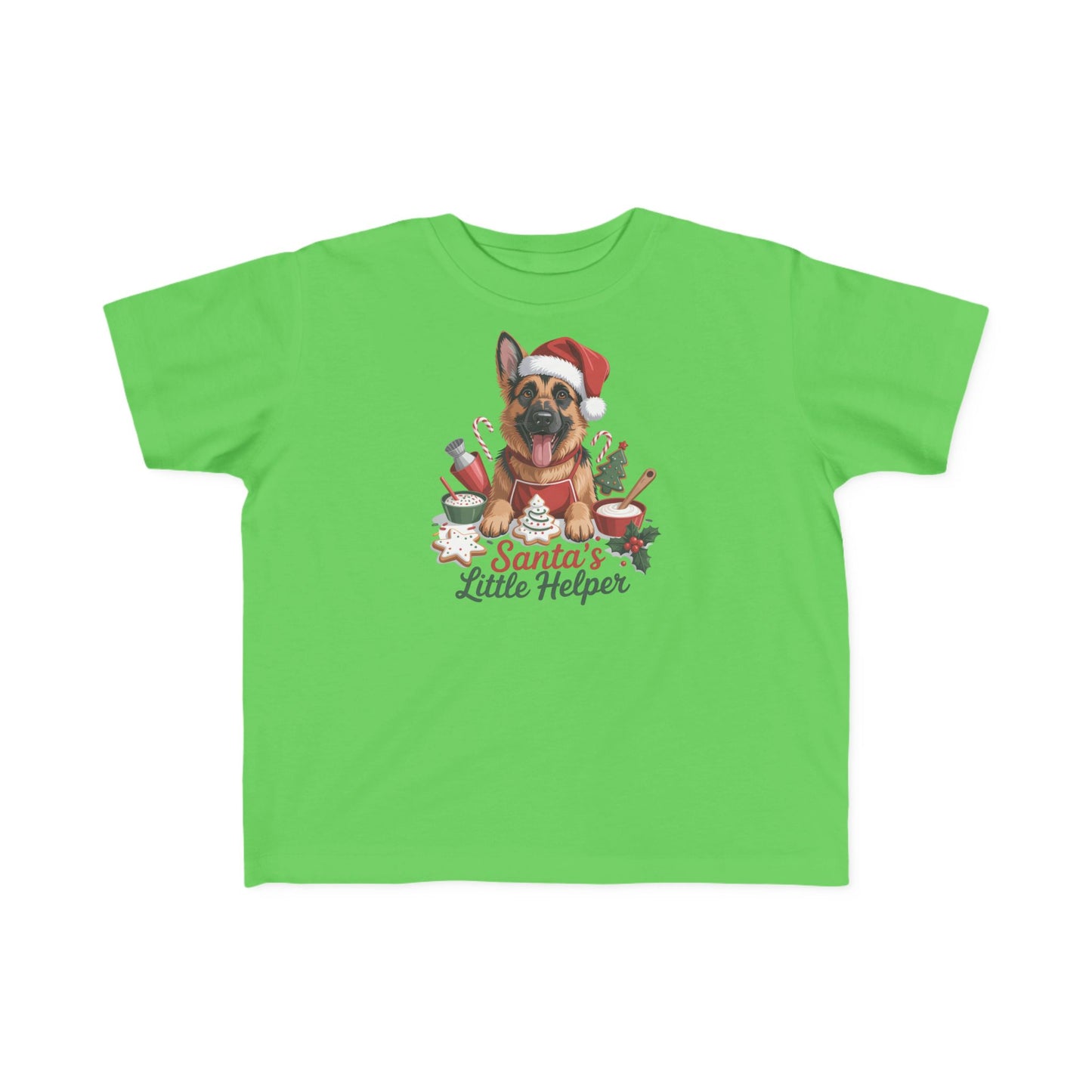 German Shepherd Holiday Toddler T-Shirt