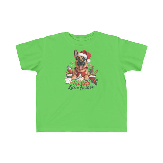 German Shepherd Holiday Toddler T-Shirt