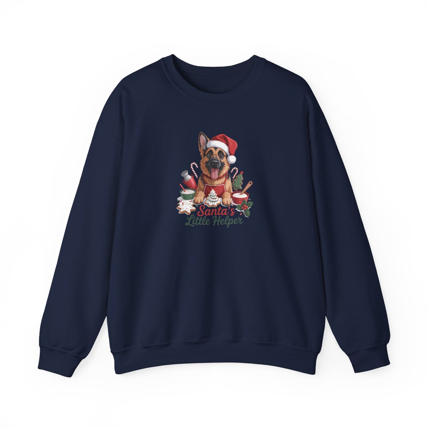 German Shepherd Holiday Women's Crewneck