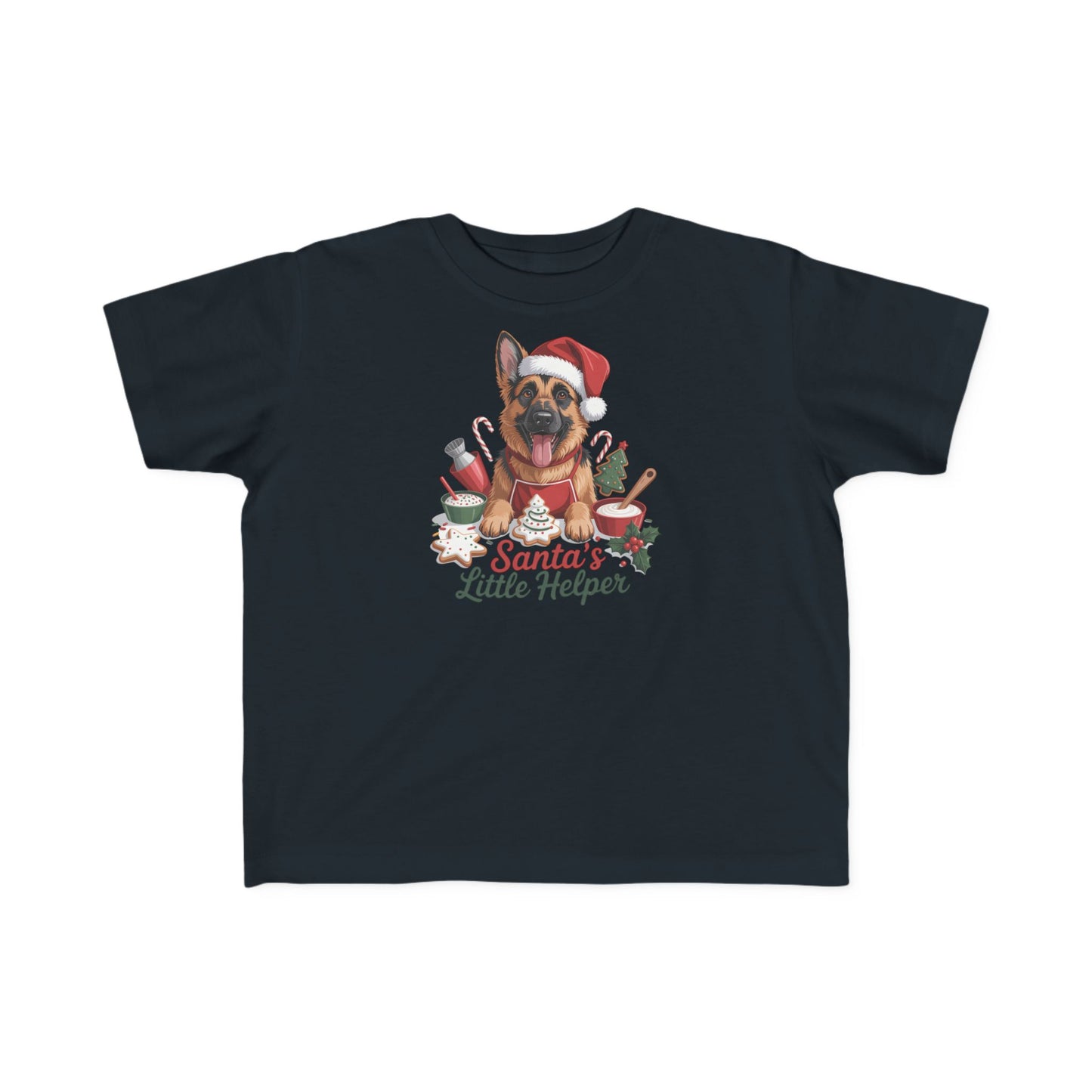 German Shepherd Holiday Toddler T-Shirt