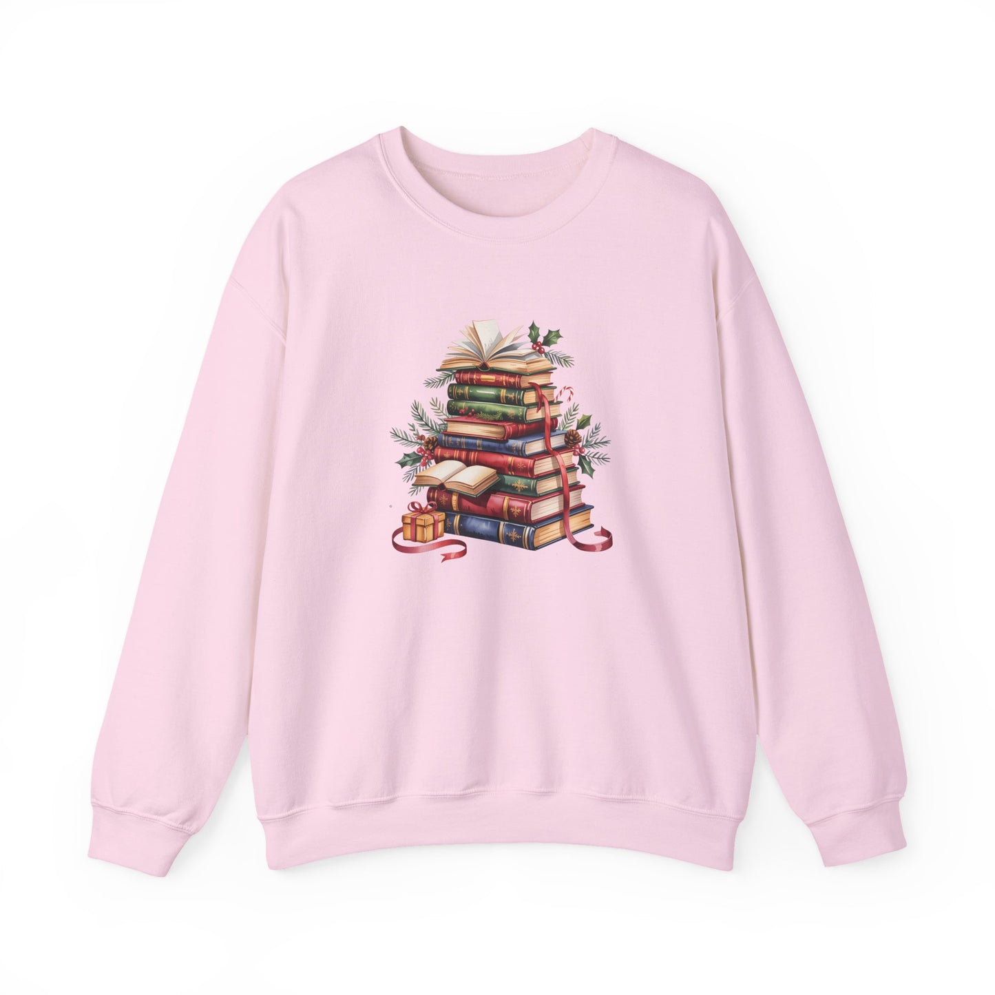 Booklover Holiday Women's Crewneck