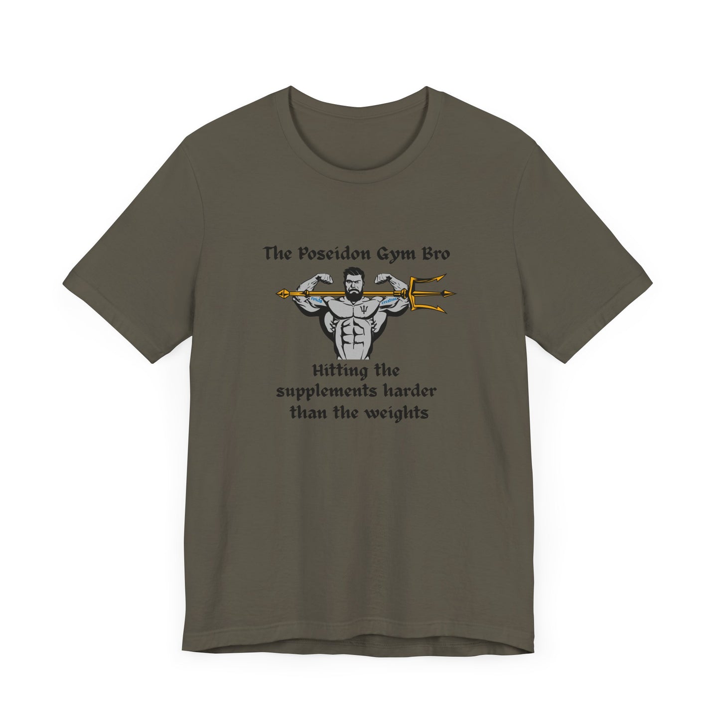 Poseidon Gym Bro Men's T-Shirt