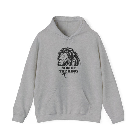 Lion - Son of the King - Christian Men's Hoodie