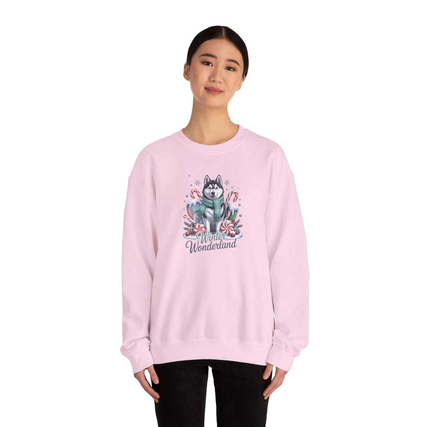Husky Holiday Women's Crewneck