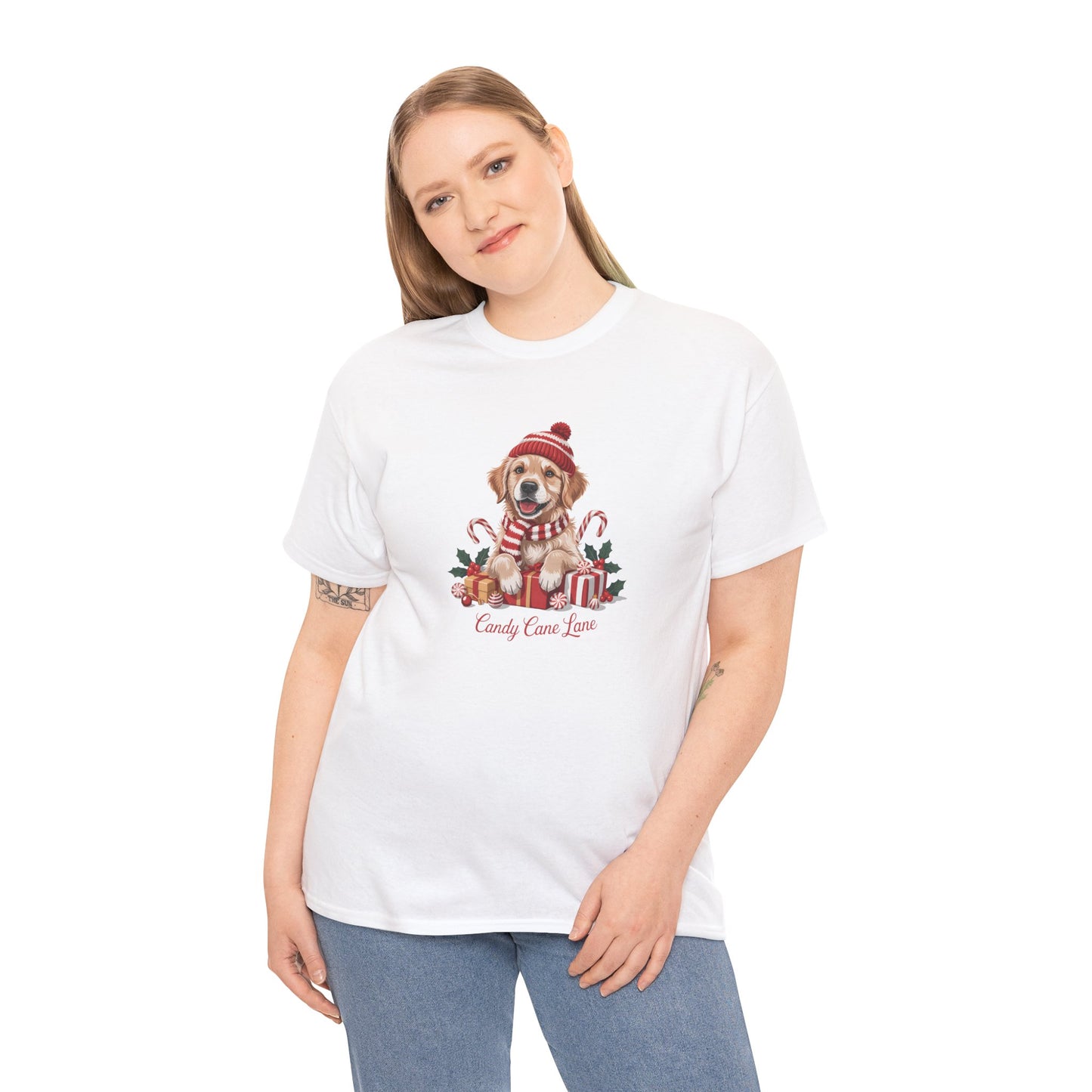 Golden Retriever Holiday Women's T-Shirt