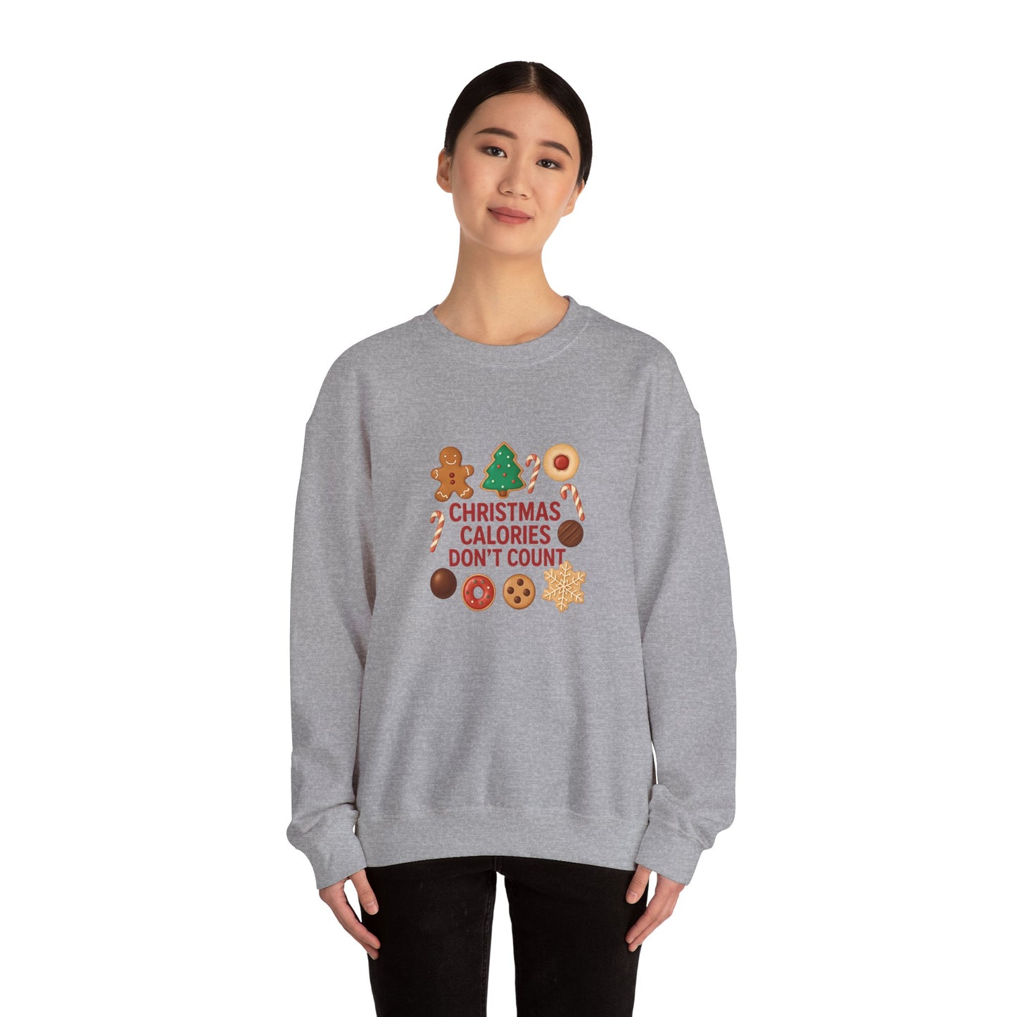 Christmas Calories Don't Count Women's Crewneck