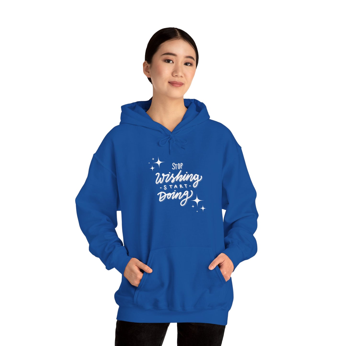 Stop Wishing Start Doing Women's Hoodie