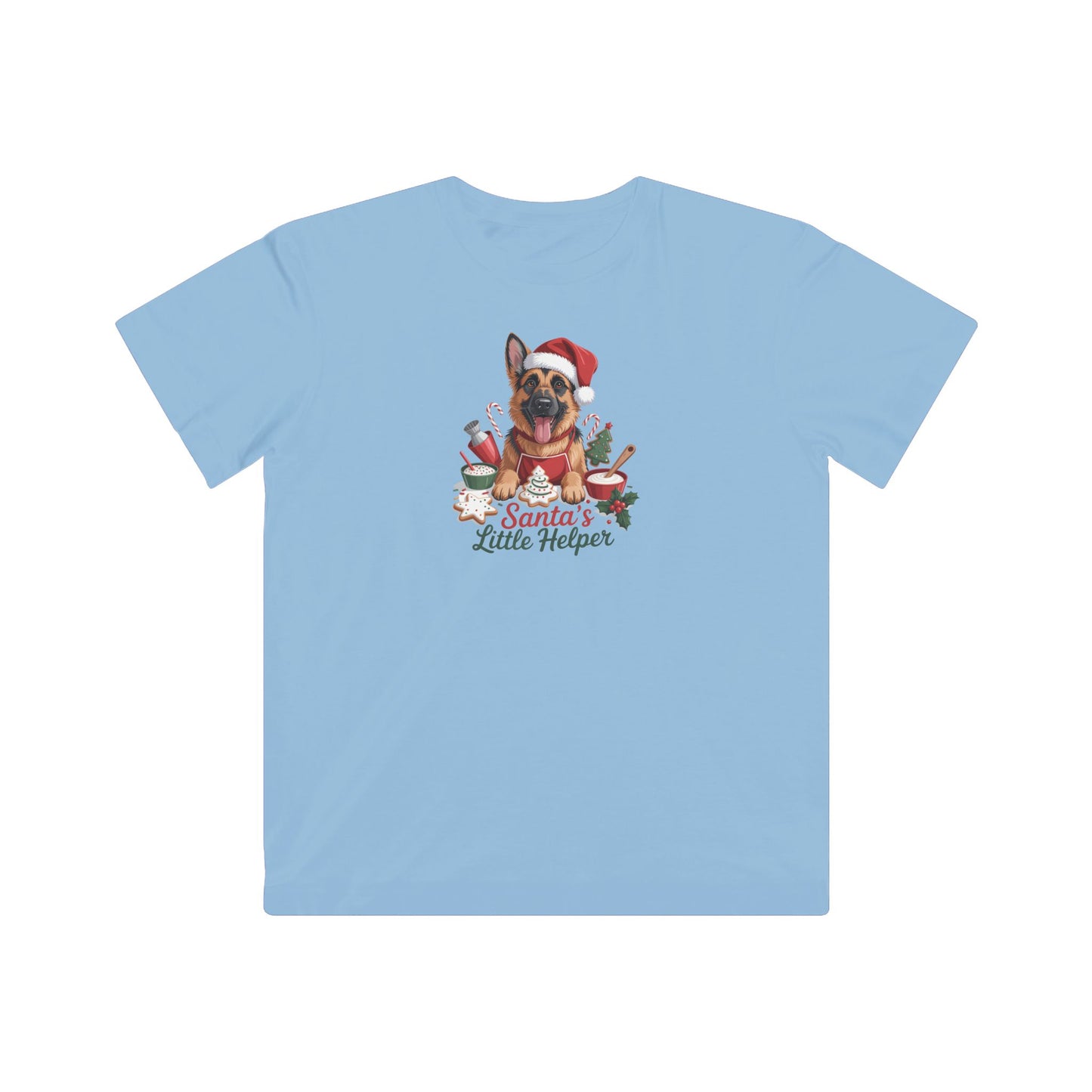 German Shepherd Holiday Kid's T-Shirt