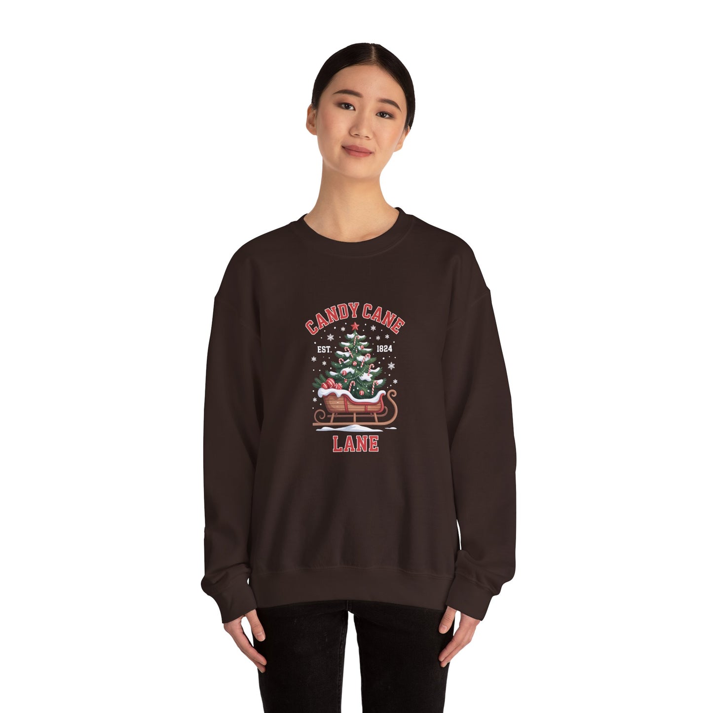 Candy Cane Lane Women's Crewneck