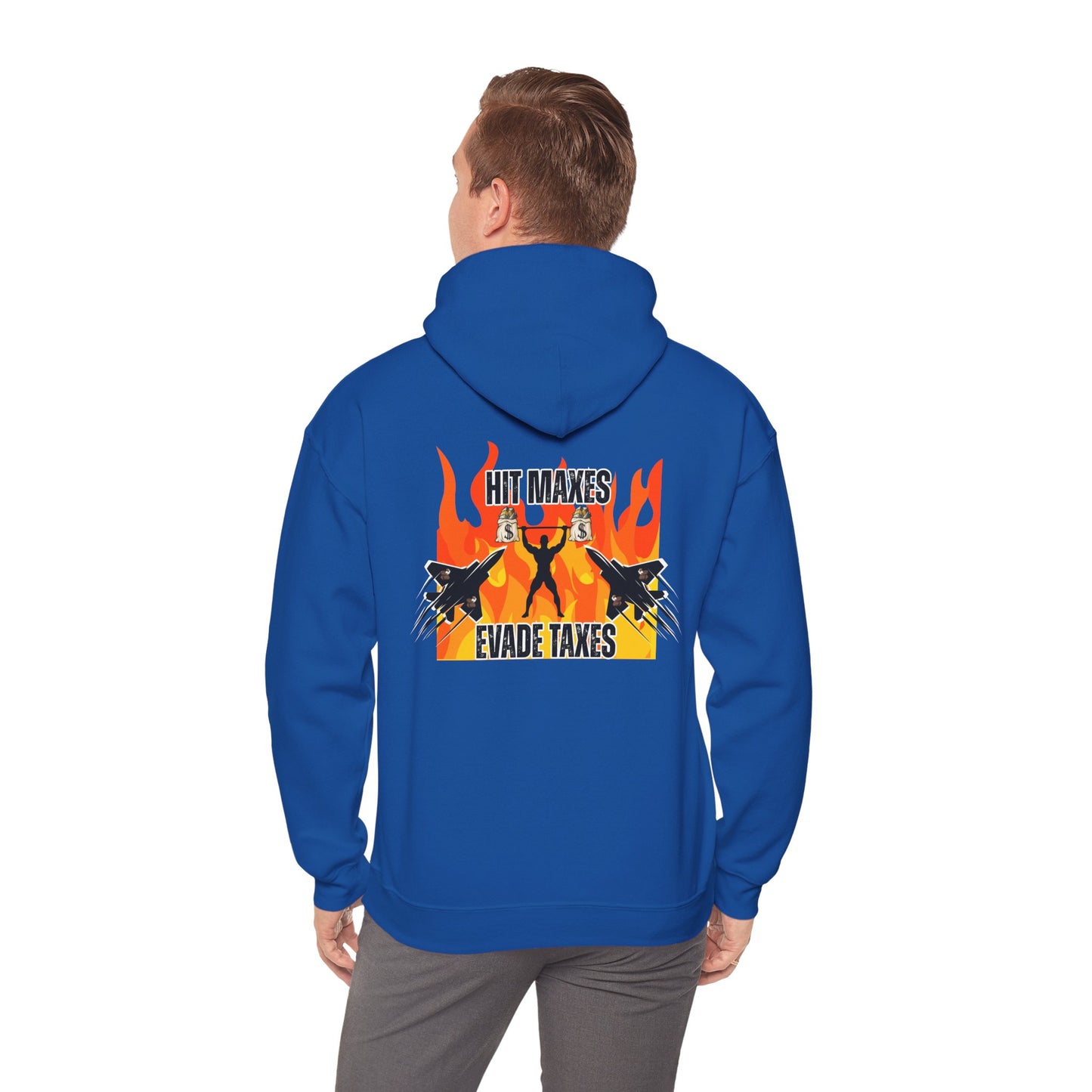 Hit Maxes Evade Taxes Men's Hoodie