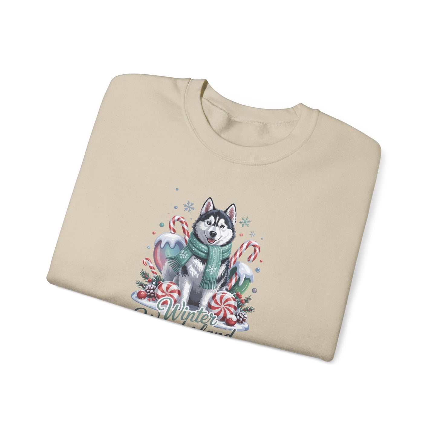 Husky Holiday Women's Crewneck