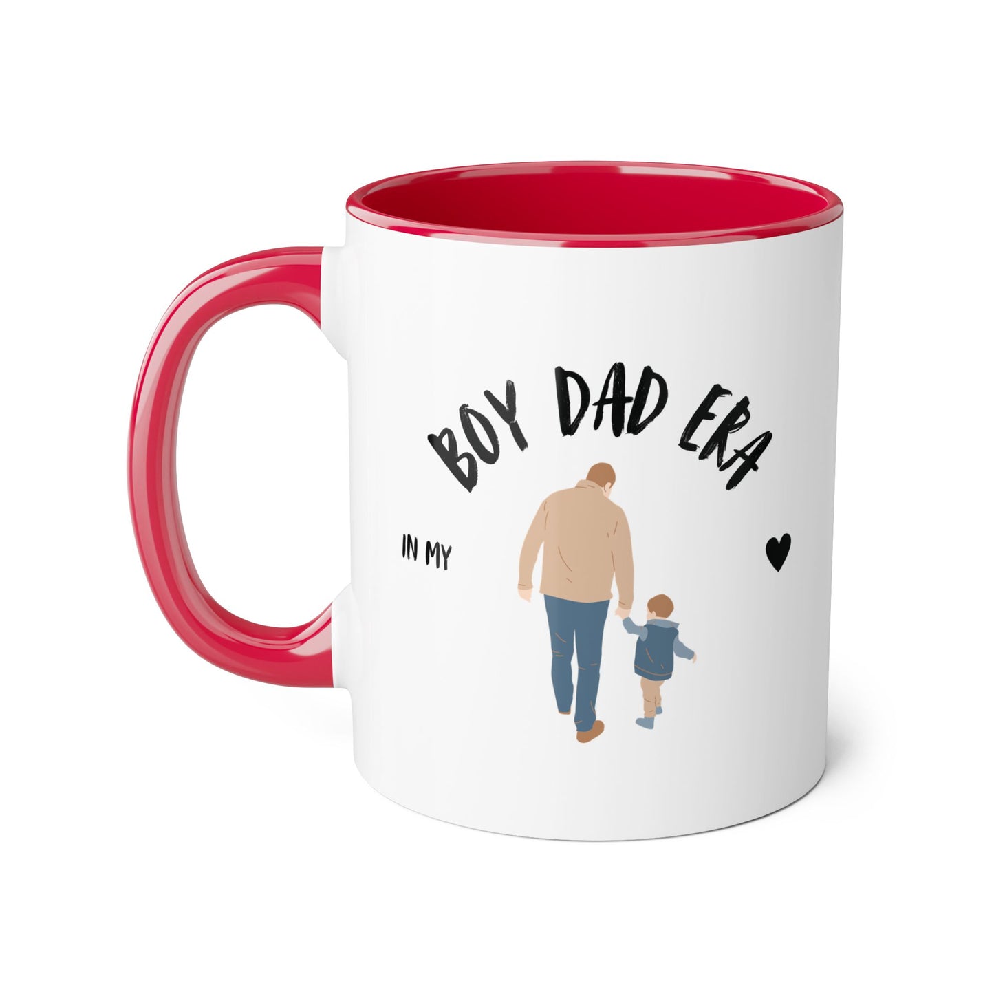 Boy Dad Era 2 Tone Mug