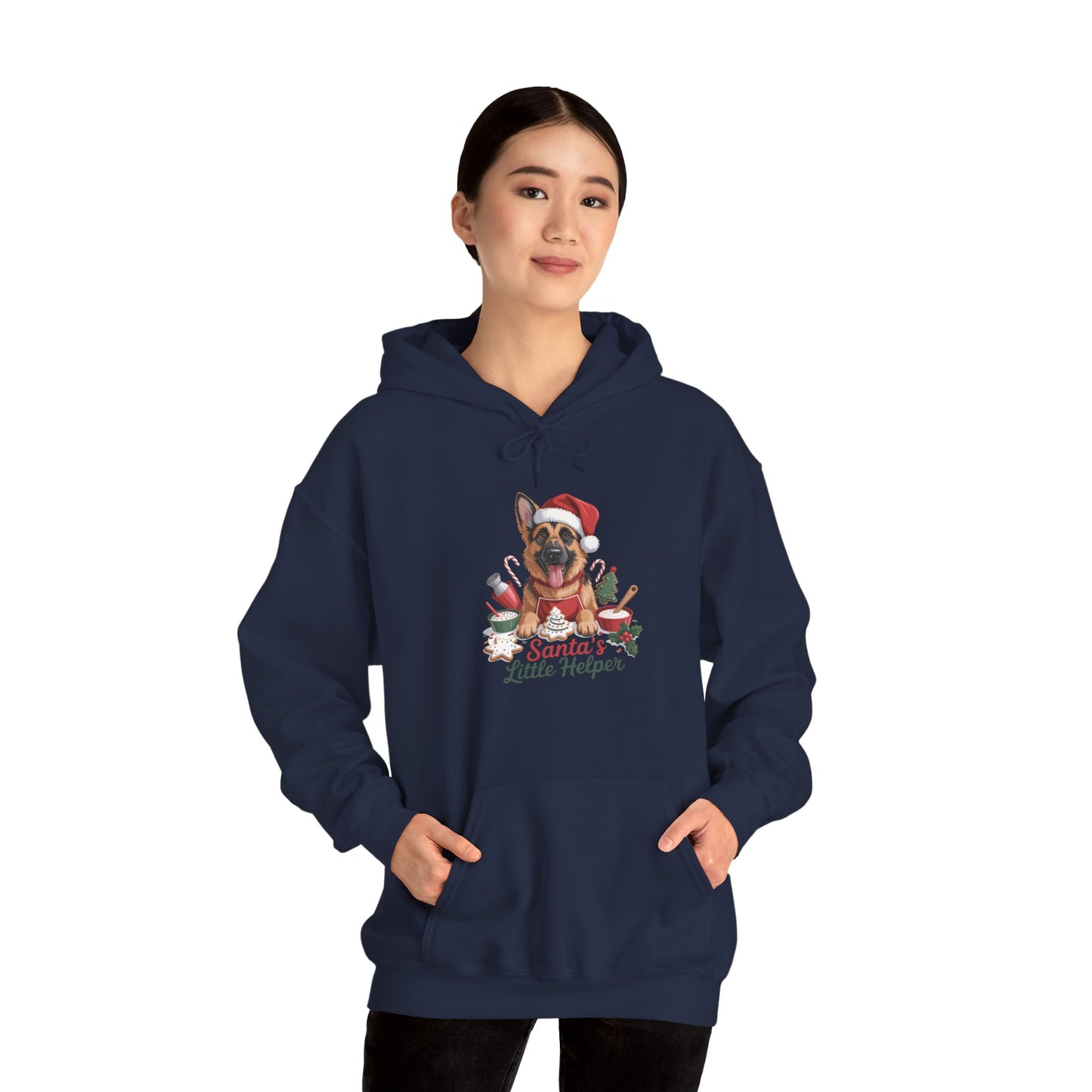 German Shepherd Holiday Hoodie