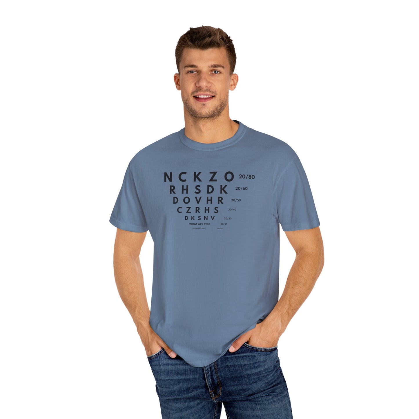 Vision Test Funny Men's T-Shirt