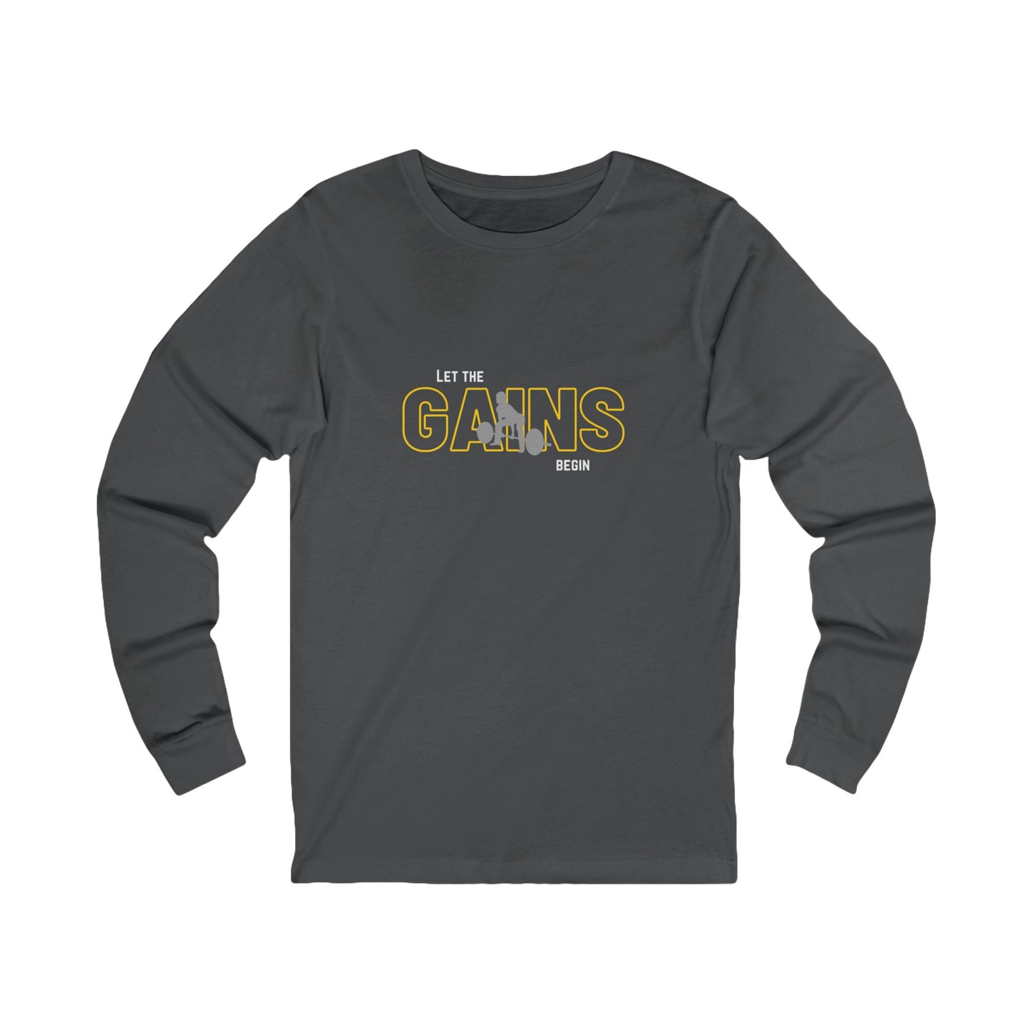 'Let the Gains Begin' Women's Long Sleeve