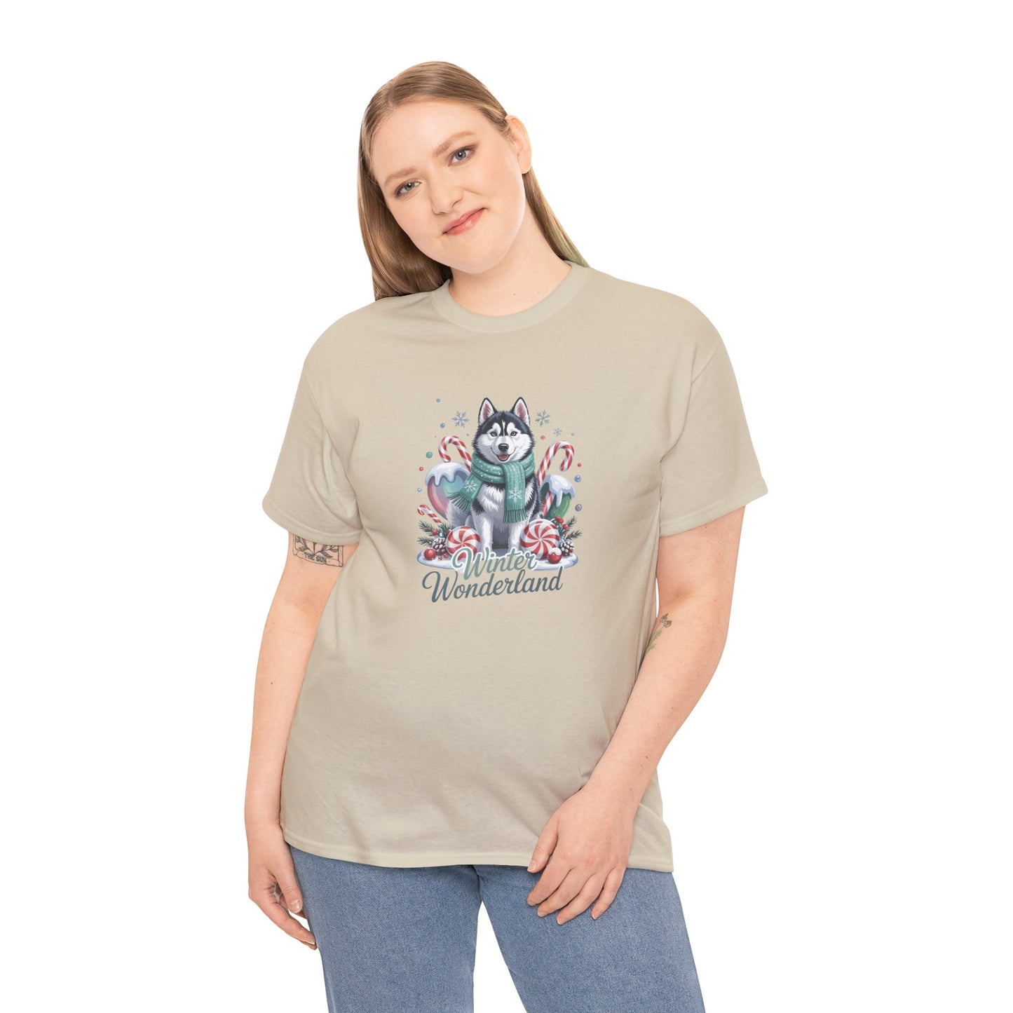 Husky Holiday Women's T-Shirt