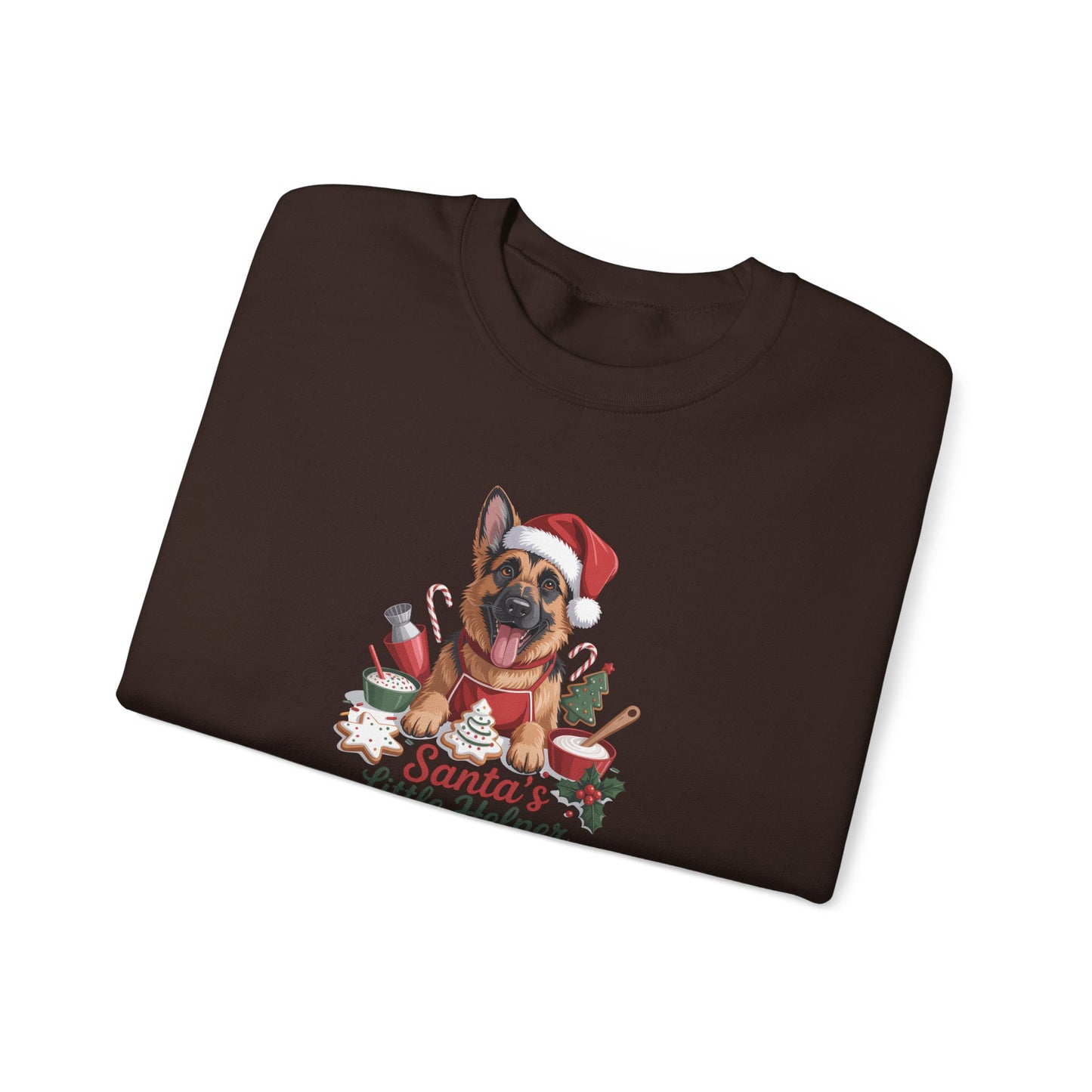 German Shepherd Holiday Women's Crewneck