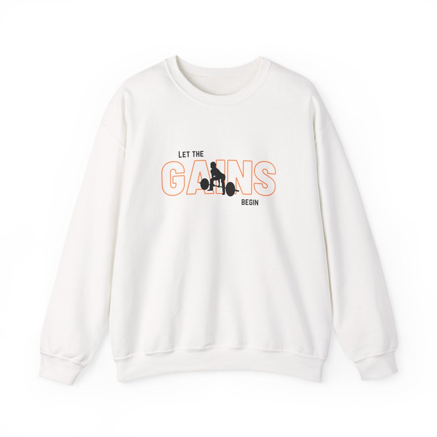 'Let The Gains Begin' Women's Crewneck