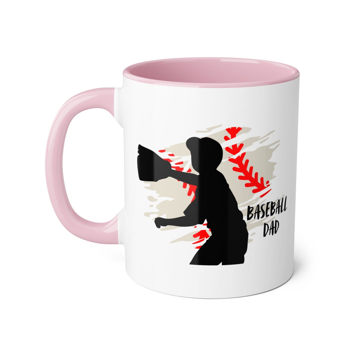 Baseball Dad 2 Tone Mug