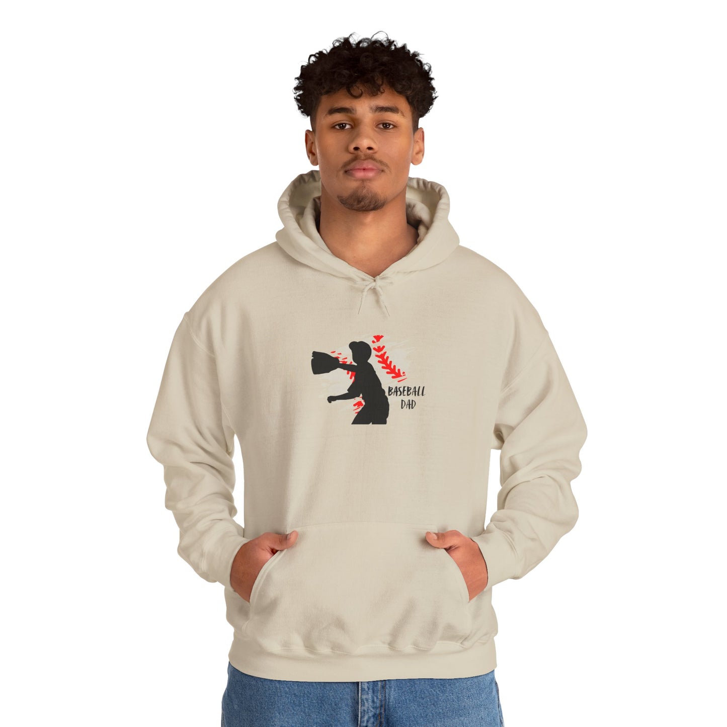 Baseball Dad - Men's Hoodie