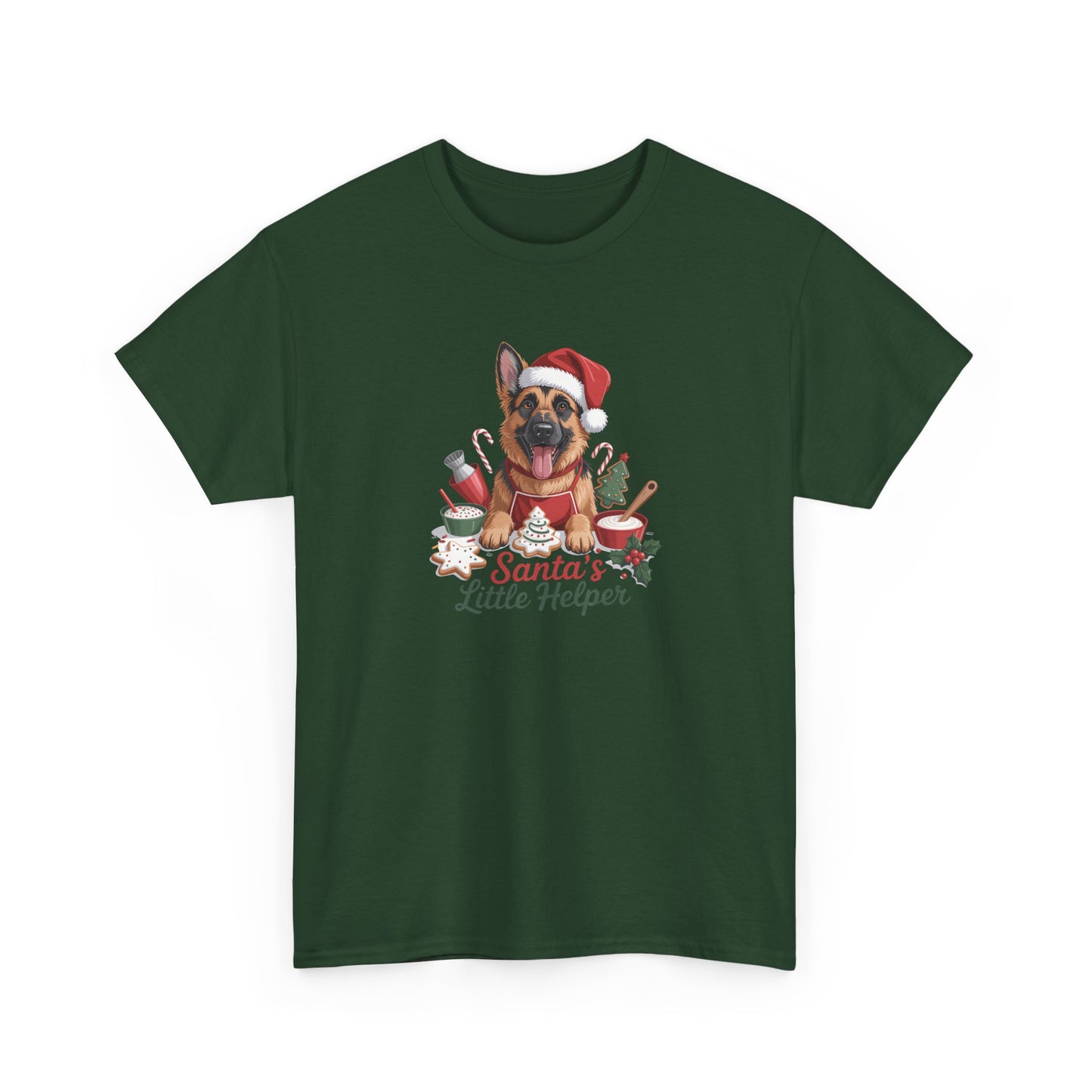 German Shepherd Holiday Men's T-Shirt
