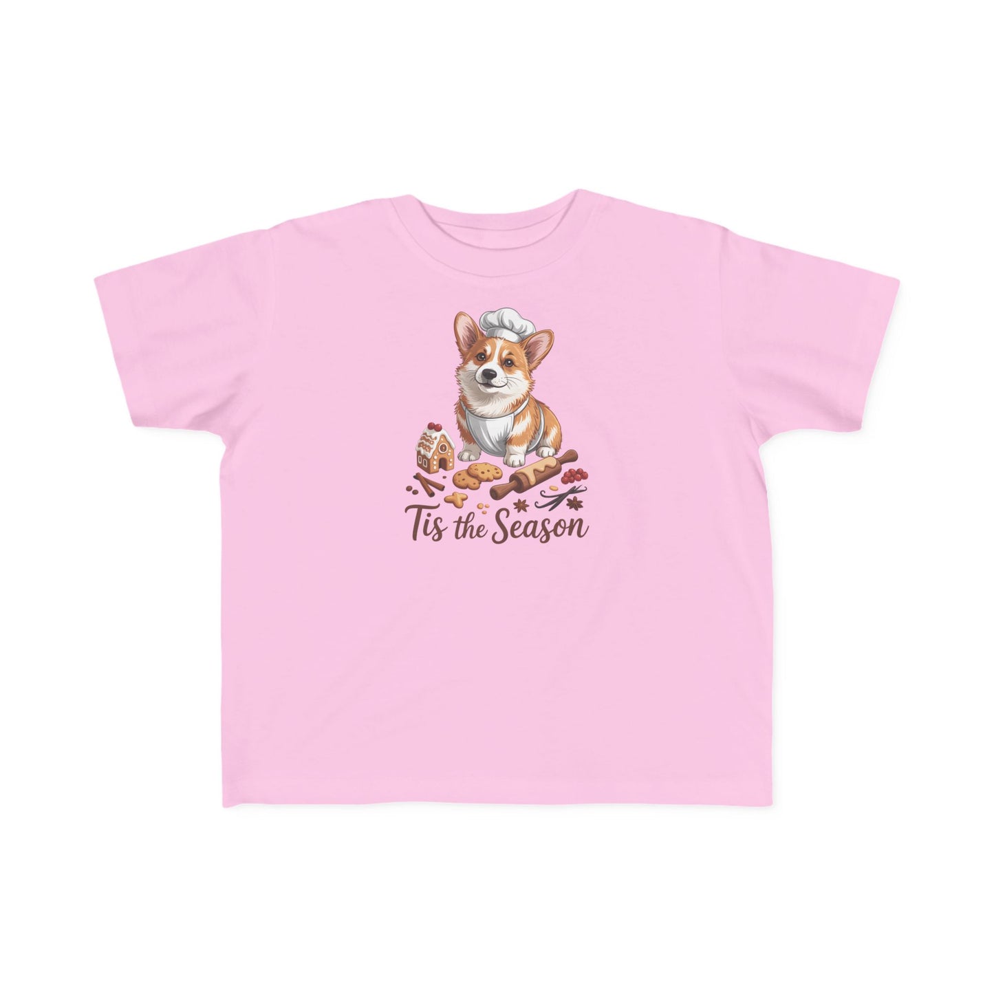 Corgi Holiday Toddler T-Shirt