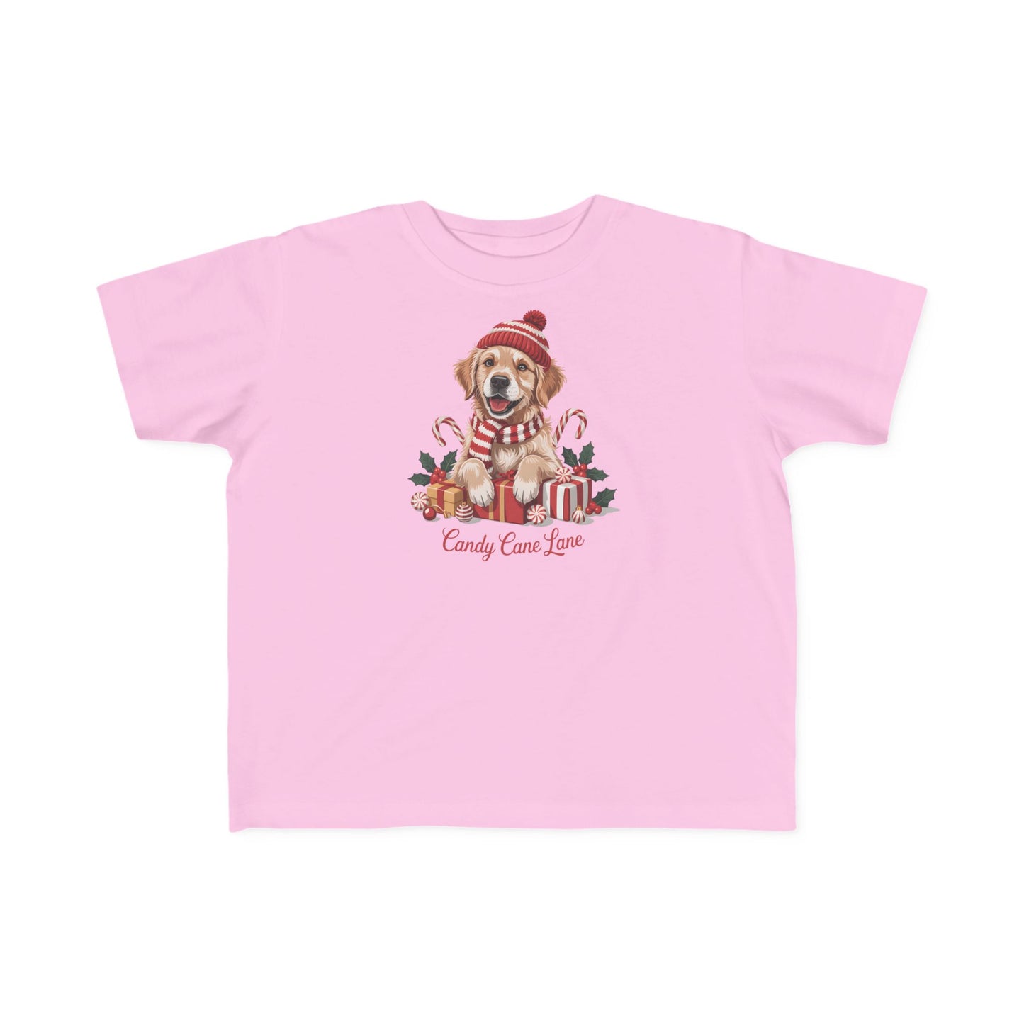 Golden Retriever Holiday Toddler T-Shirt