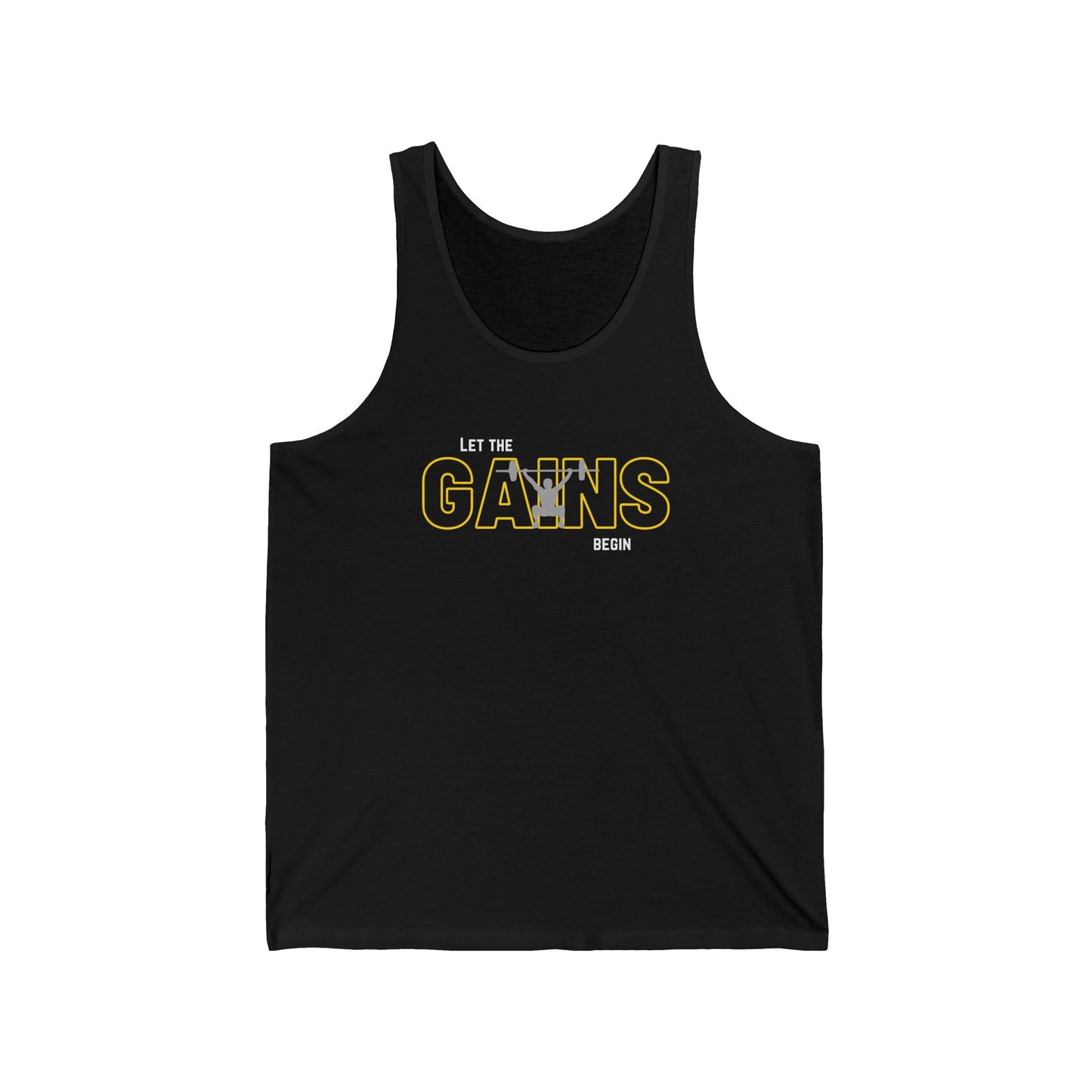 'Let the Gains Begin' Men's Tank