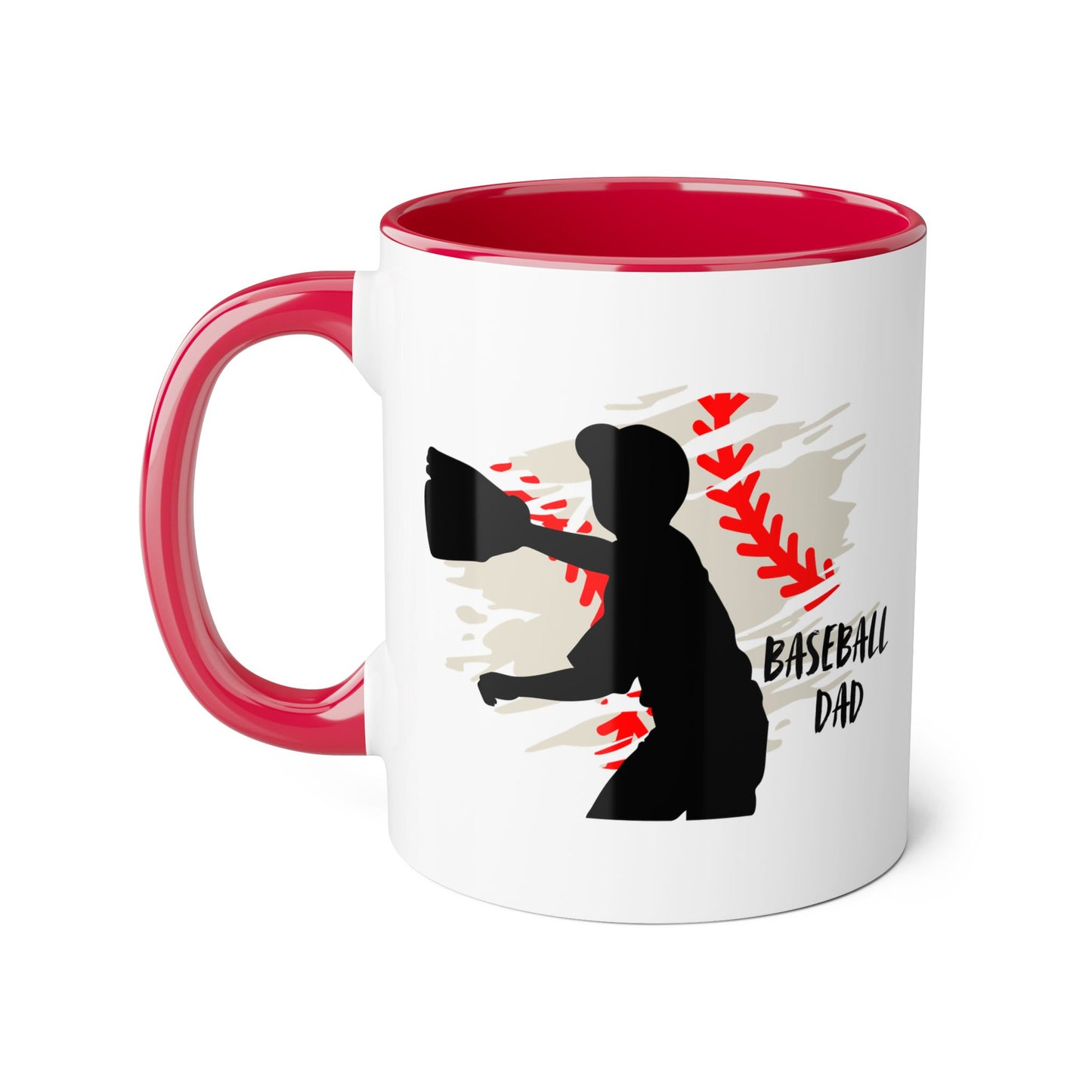 Baseball Dad 2 Tone Mug