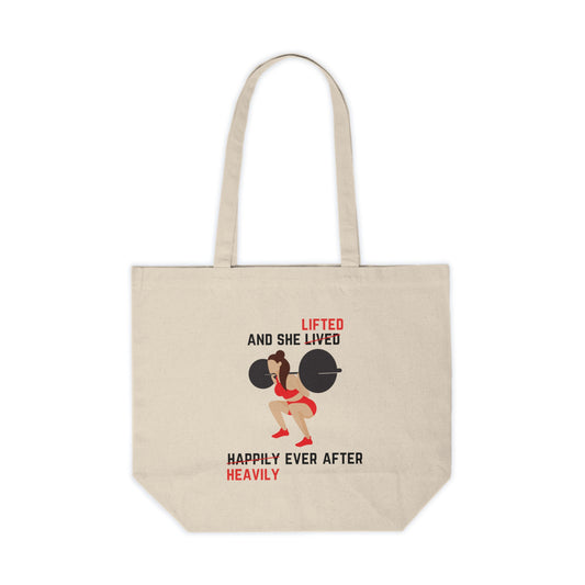 Lifted Heavily Ever After Canvas Bag
