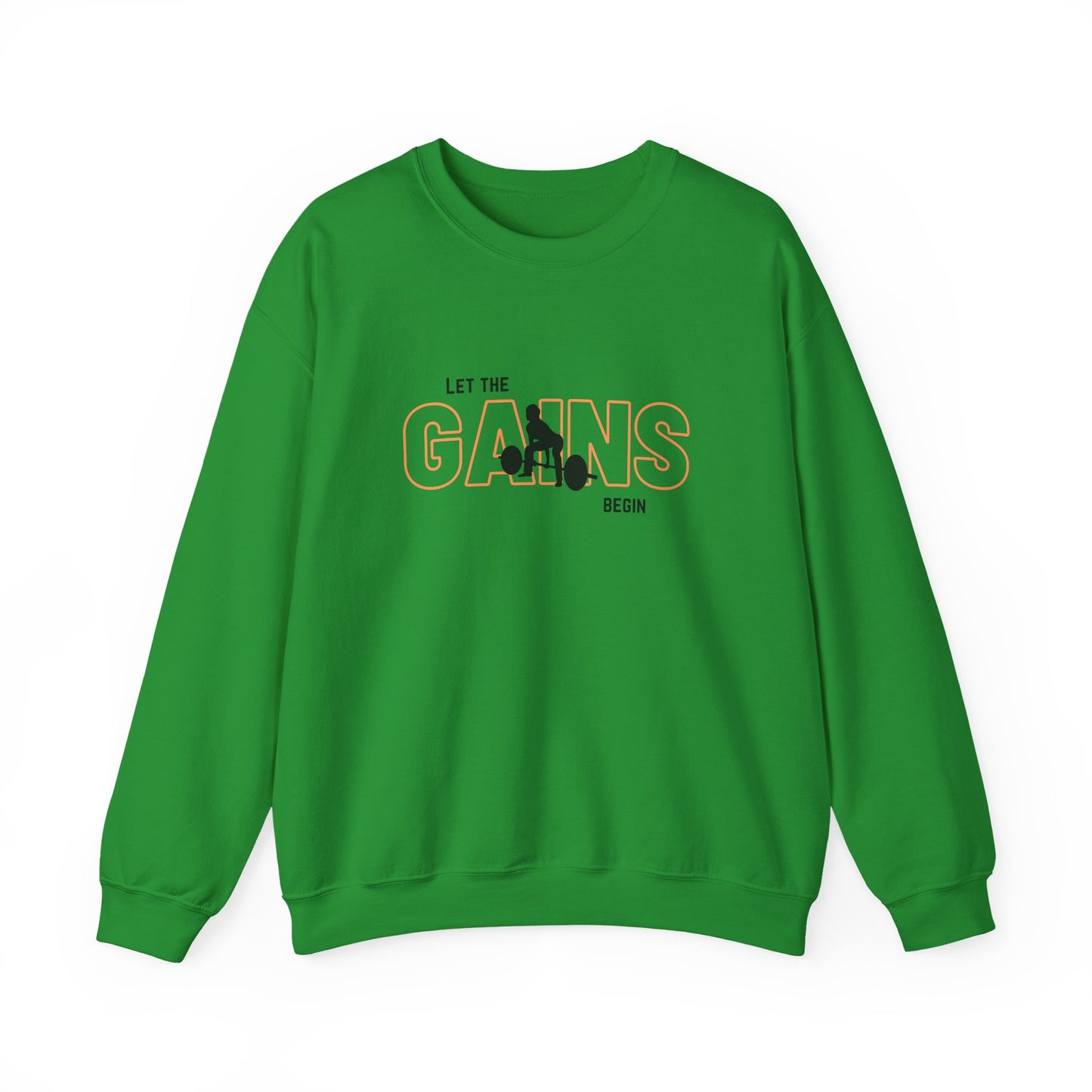 'Let The Gains Begin' Women's Crewneck